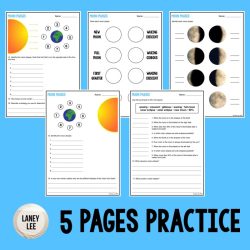 Moon worksheet worksheets same under vocabulary science english eslprintables