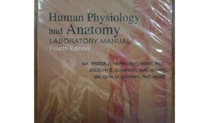 Answer key for anatomy and physiology lab manual